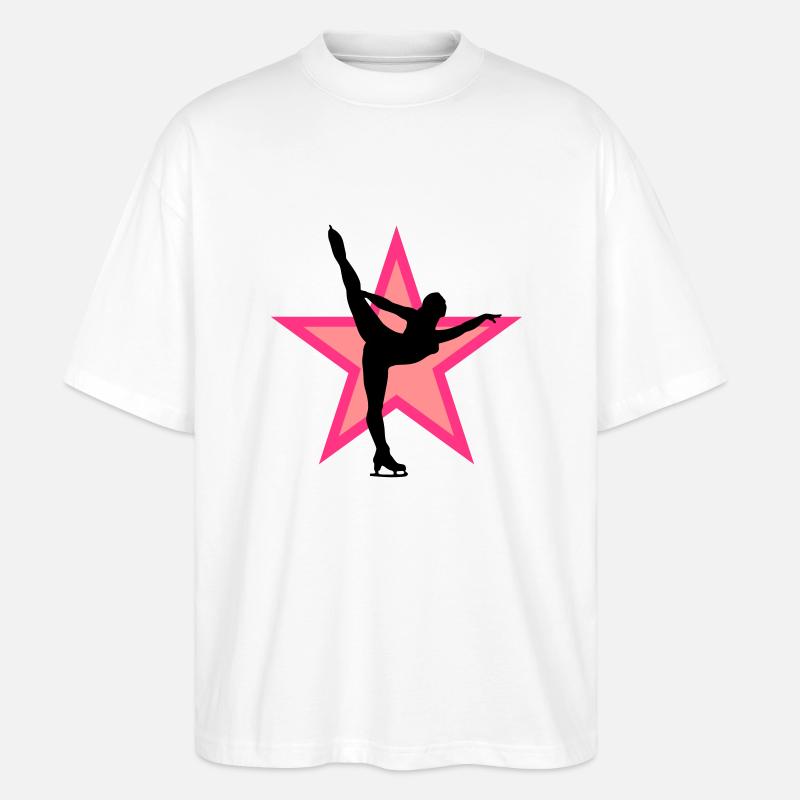 eiskunst_c_3c - Stanley/Stella Oversized Unisex Organic T-shirt Blaster 2.0 - white