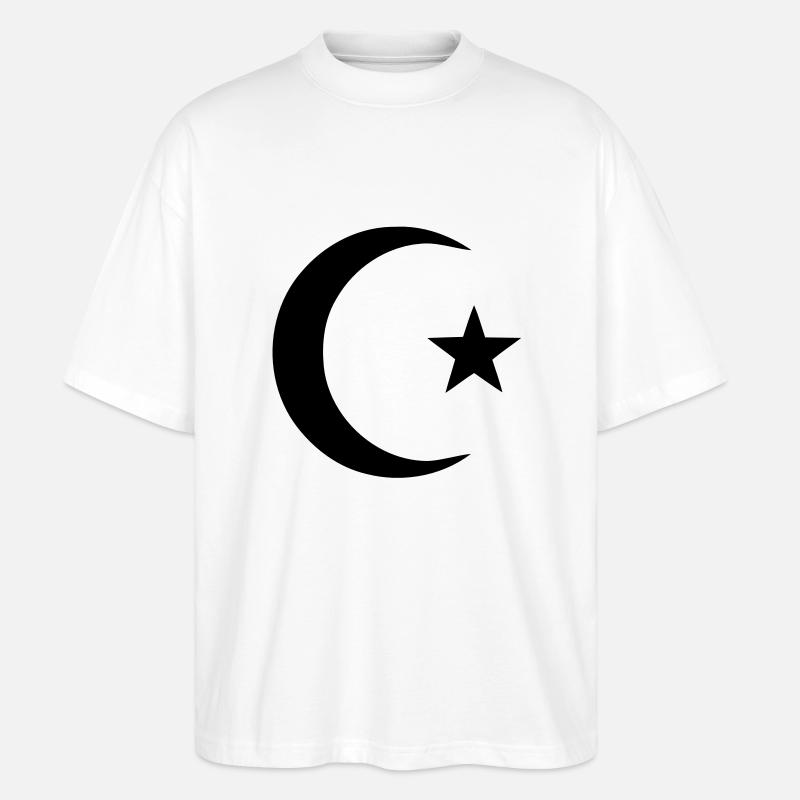 Islam - Stanley/Stella Oversized Unisex Bio T-Shirt Blaster 2.0 - Weiß