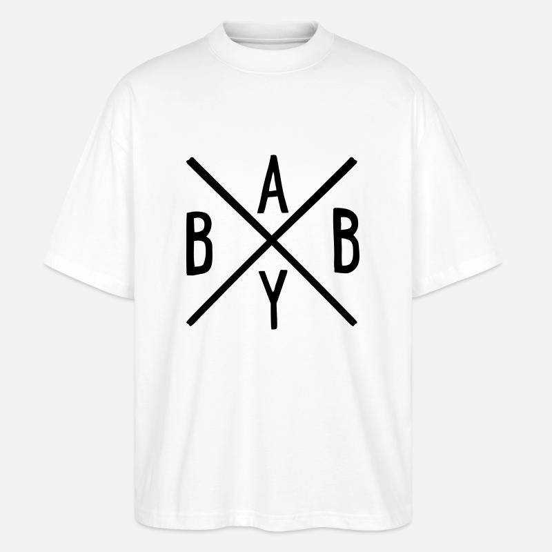 BÉBÉ - T-shirt bio Blaster 2.0 coupe oversize Stanley/Stella Unisexe - blanc