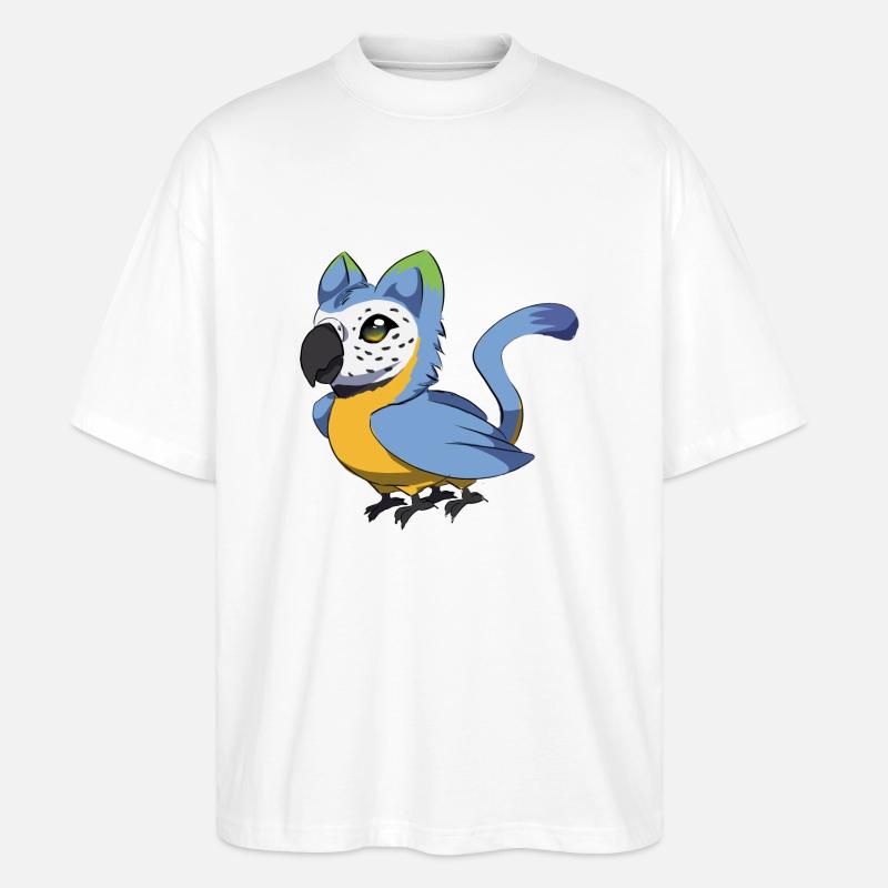 Felcaw - Stanley/Stella Oversized Unisex Bio T-Shirt Blaster 2.0 - Weiß