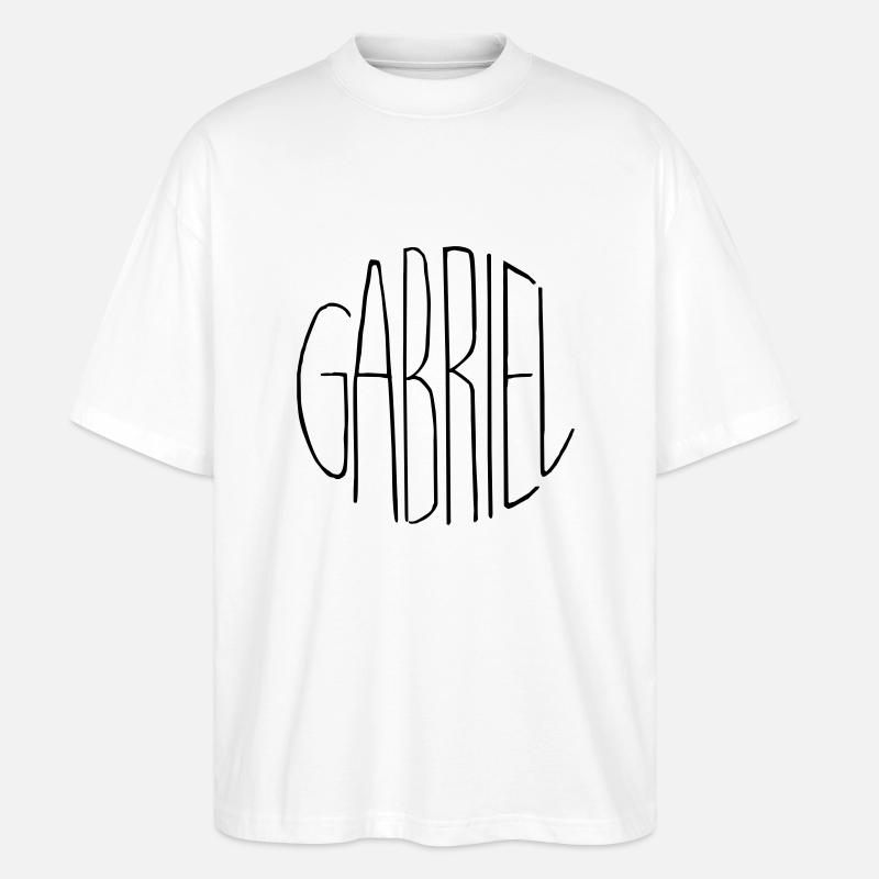 Gabriel - Stanley/Stella Oversized Unisex Bio T-Shirt Blaster 2.0 - Weiß