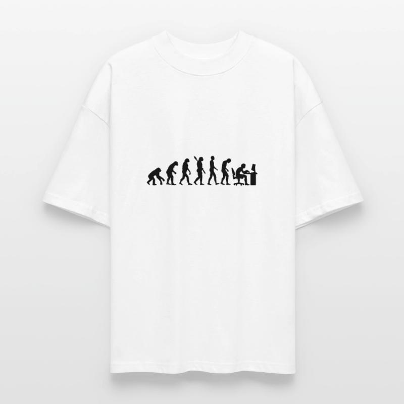 Evolution computer Stanley/Stella Oversized Unisex Organic T-shirt Blaster 2.0