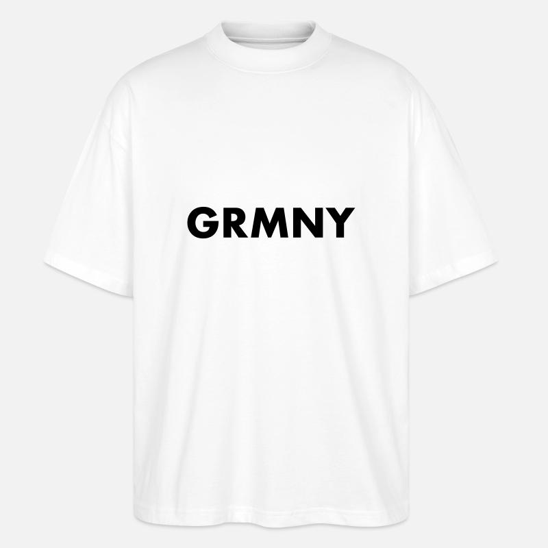 GRMNY - Stanley/Stella Oversized Unisex Bio T-Shirt Blaster 2.0 - Weiß