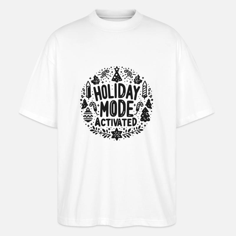 Mode vacances activé - T-shirt bio Blaster 2.0 coupe oversize Stanley/Stella Unisexe - blanc