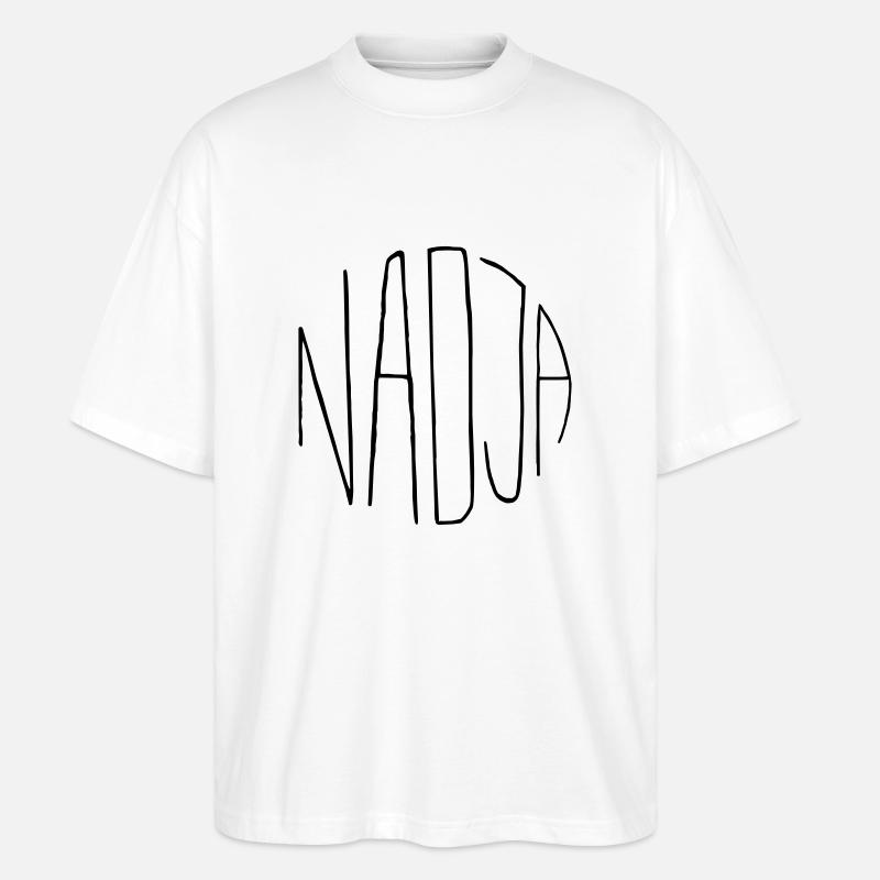 Nadja - T-shirt bio Blaster 2.0 coupe oversize Stanley/Stella Unisexe - blanc