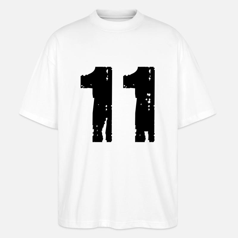 11 - Stanley/Stella Oversized Unisex Bio T-Shirt Blaster 2.0 - Weiß