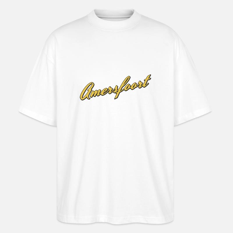 Amersfoort - Stanley/Stella Oversized Unisex Bio T-Shirt Blaster 2.0 - Weiß