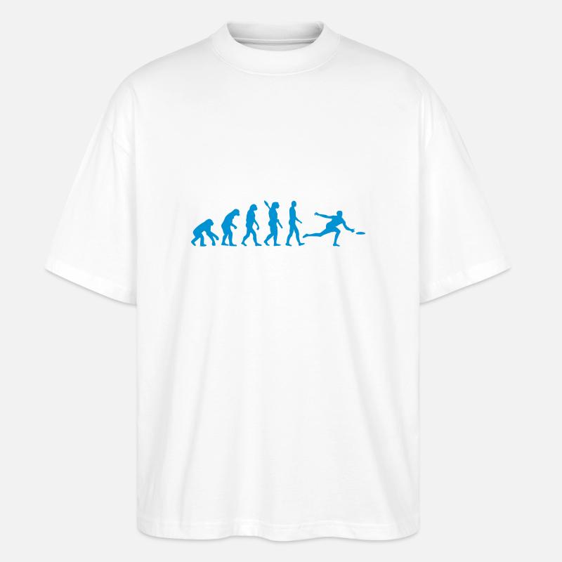 Frisbee - Stanley/Stella Oversized Unisex Bio T-Shirt Blaster 2.0 - Weiß