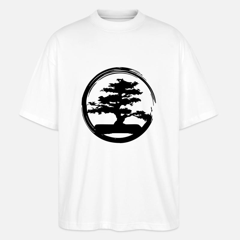bonsai - Stanley/Stella Oversized Unisex Bio T-Shirt Blaster 2.0 - Weiß