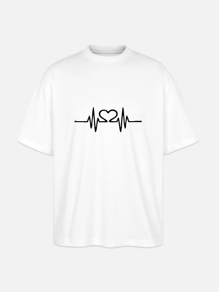 pulsation - T-shirt bio Blaster 2.0 coupe oversize Stanley/Stella Unisexe - blanc