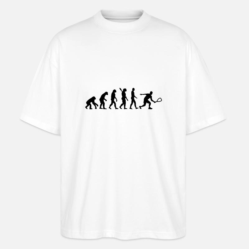 Racquetball - Stanley/Stella Oversized Unisex Bio T-Shirt Blaster 2.0 - Weiß