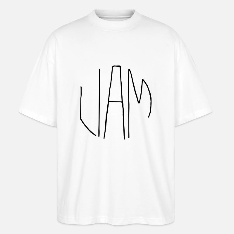 Liam - Stanley/Stella Oversized Unisex Bio T-Shirt Blaster 2.0 - Weiß