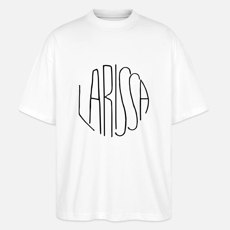 Larissa - Stanley/Stella Oversized Unisex Bio T-Shirt Blaster 2.0 - Weiß