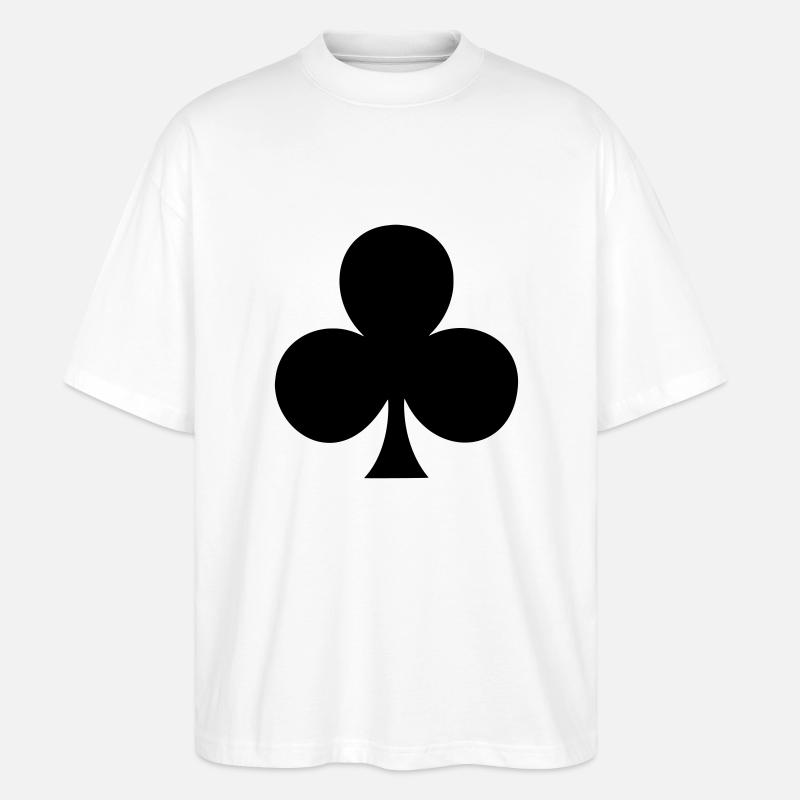 Luck - Stanley/Stella Oversized Unisex Bio T-Shirt Blaster 2.0 - Weiß