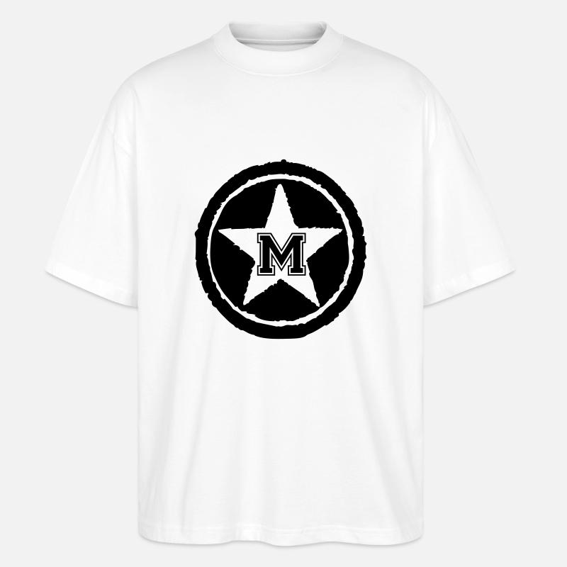 M - Stanley/Stella Oversized Unisex Bio T-Shirt Blaster 2.0 - Weiß