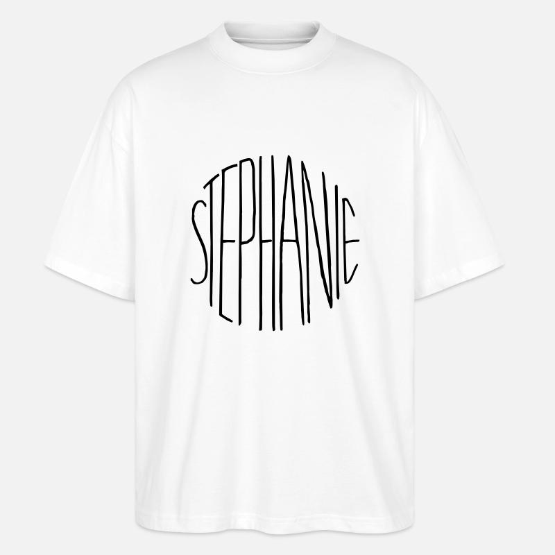 Stephanie - T-shirt bio Blaster 2.0 coupe oversize Stanley/Stella Unisexe - blanc