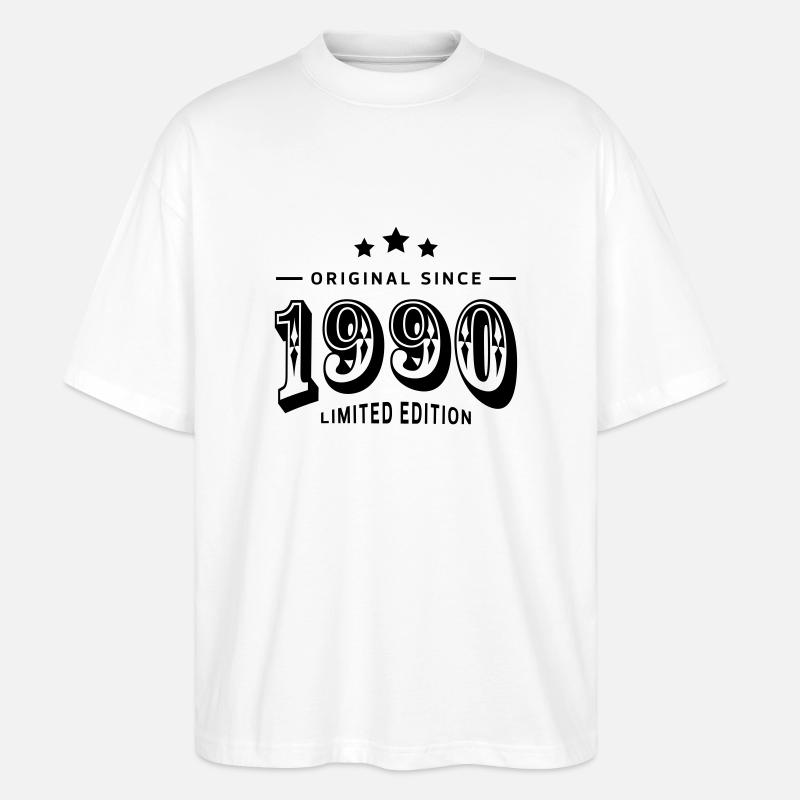 Original since 1990 - T-shirt bio Blaster 2.0 coupe oversize Stanley/Stella Unisexe - blanc