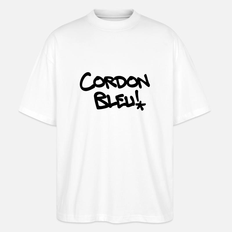 Cordon Bleu! - Stanley/Stella Oversized Unisex Bio T-Shirt Blaster 2.0 - Weiß