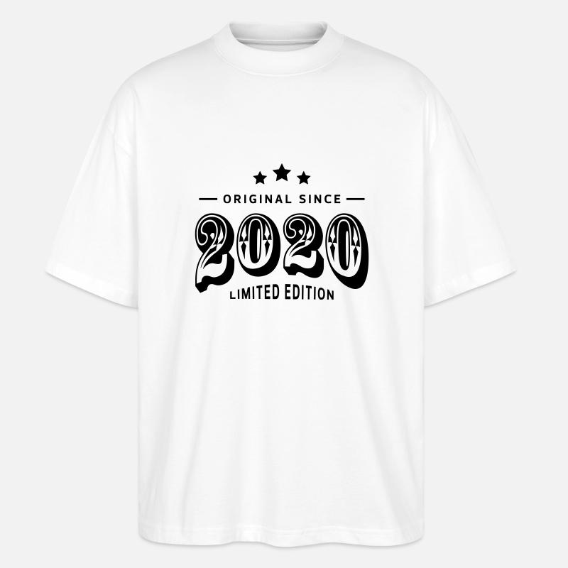 Original since 2020 - Stanley/Stella Oversized Unisex Bio T-Shirt Blaster 2.0 - Weiß