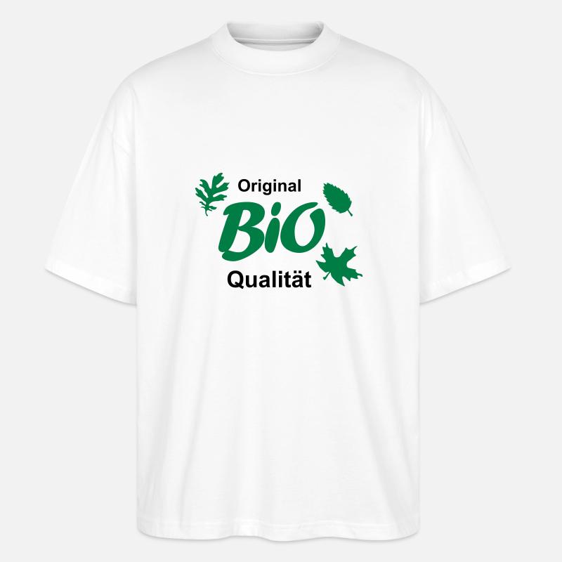 bio - Stanley/Stella Oversized Unisex Organic T-shirt Blaster 2.0 - white