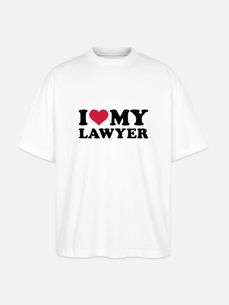 Anwalt - Stanley/Stella Oversized Unisex Bio T-Shirt Blaster 2.0 - Weiß