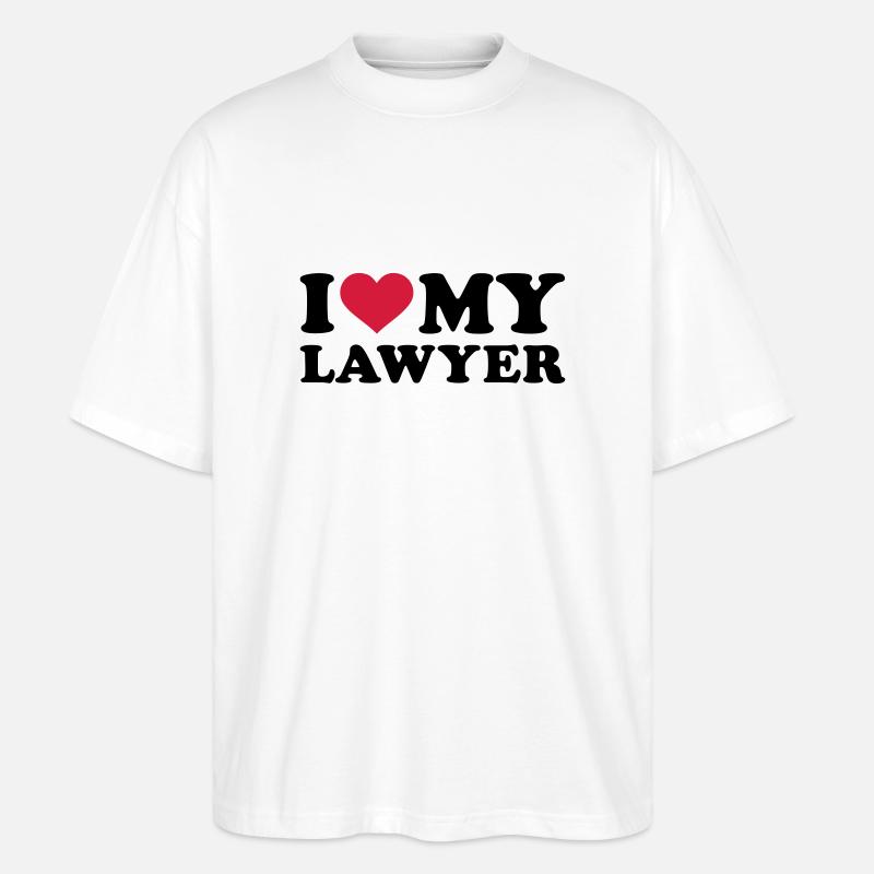 Anwalt - Stanley/Stella Oversized Unisex Bio T-Shirt Blaster 2.0 - Weiß