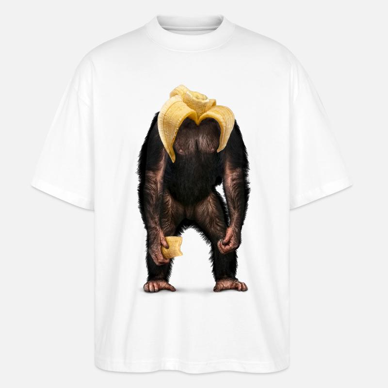 Bananarama - Stanley/Stella Oversized Unisex Bio T-Shirt Blaster 2.0 - Weiß