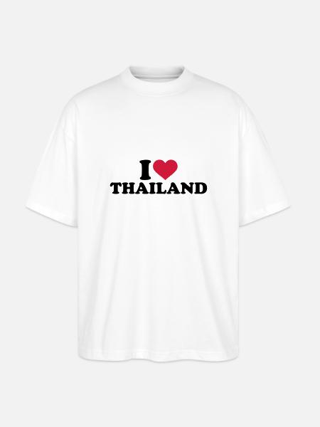 Thailand - Stanley/Stella Oversized Unisex Bio T-Shirt Blaster 2.0 - Weiß
