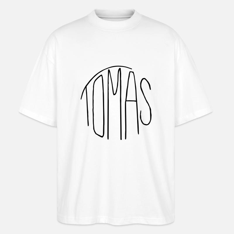 Tomas - Stanley/Stella Oversized Unisex Bio T-Shirt Blaster 2.0 - Weiß