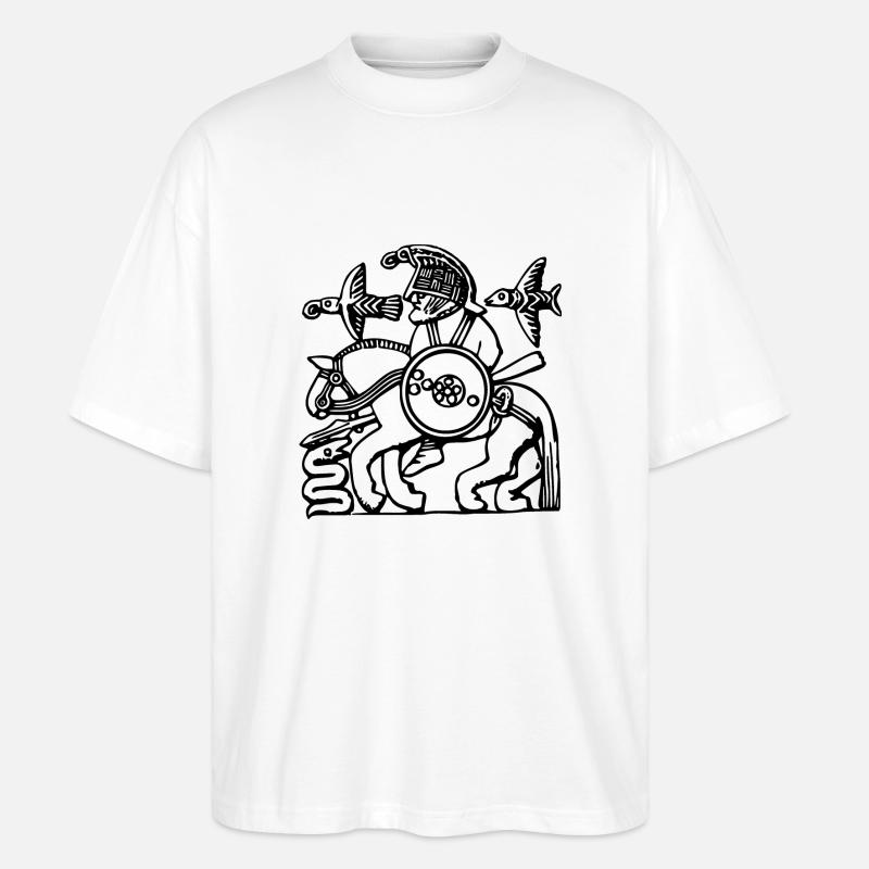 Odin - Stanley/Stella Oversized Unisex Bio T-Shirt Blaster 2.0 - Weiß