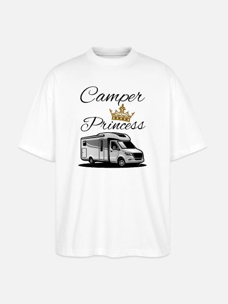 Camper Princesse-Camper Princesse - T-shirt bio Blaster 2.0 coupe oversize Stanley/Stella Unisexe - blanc