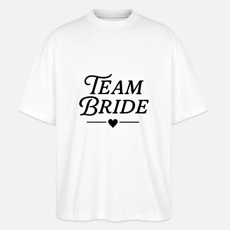 Classique de l’équipe Bride - T-shirt bio Blaster 2.0 coupe oversize Stanley/Stella Unisexe - blanc