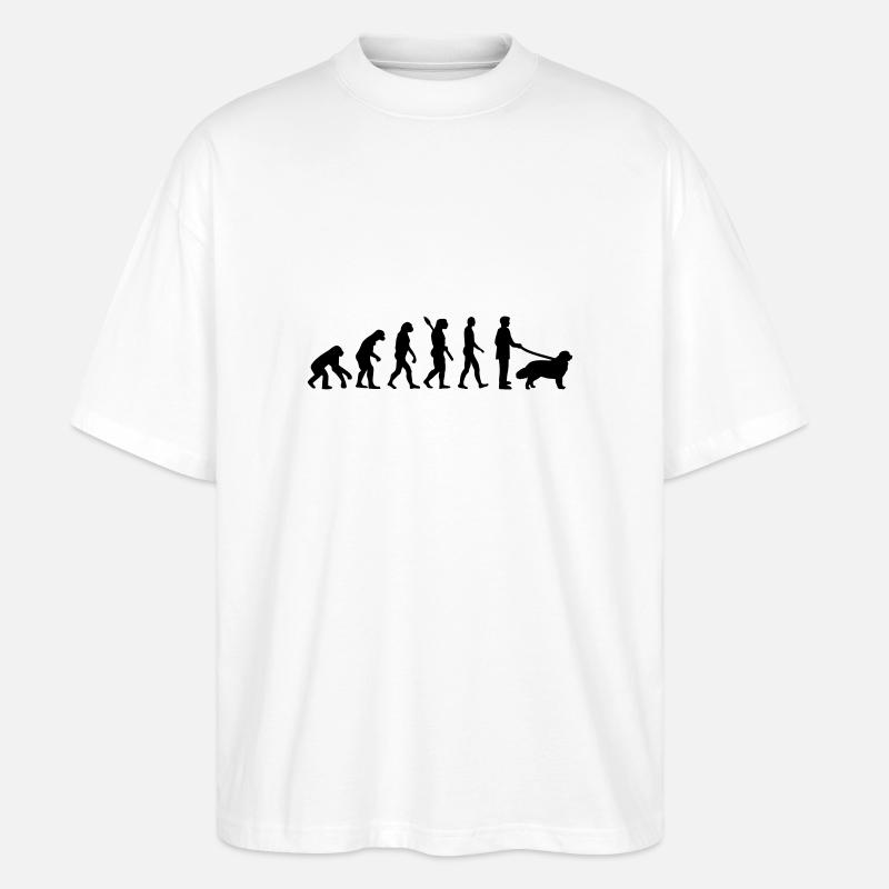 Evolution Newfoundland - T-shirt bio Blaster 2.0 coupe oversize Stanley/Stella Unisexe - blanc