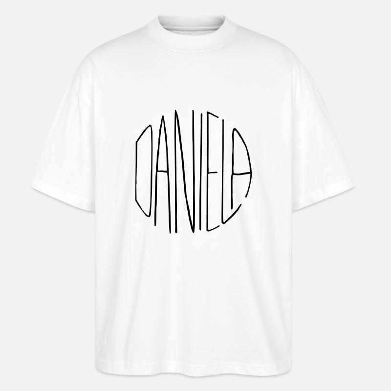 Daniela Geschenk - Stanley/Stella Oversized Unisex Bio T-Shirt Blaster 2.0 - Weiß
