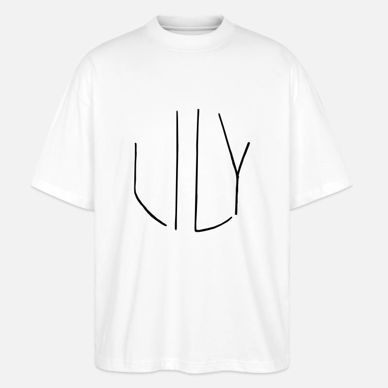 Lily - Stanley/Stella Oversized Unisex Bio T-Shirt Blaster 2.0 - Weiß