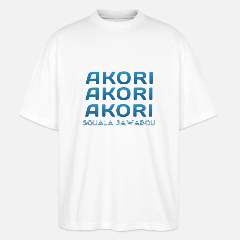 Akori - Stanley/Stella Oversized Unisex Bio T-Shirt Blaster 2.0 - Weiß