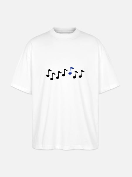 Note - T-shirt bio Blaster 2.0 coupe oversize Stanley/Stella Unisexe - blanc