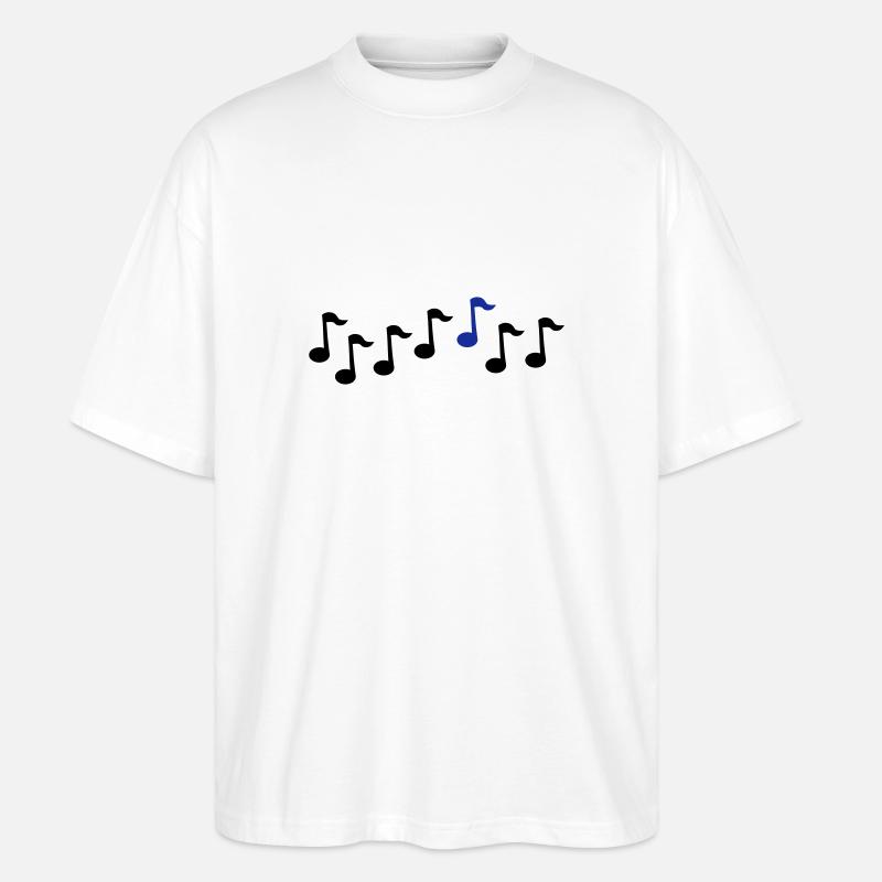 Note - T-shirt bio Blaster 2.0 coupe oversize Stanley/Stella Unisexe - blanc