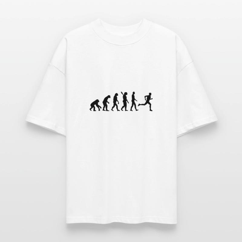 Evolution running Stanley/Stella Oversized Unisex Organic T-shirt Blaster 2.0