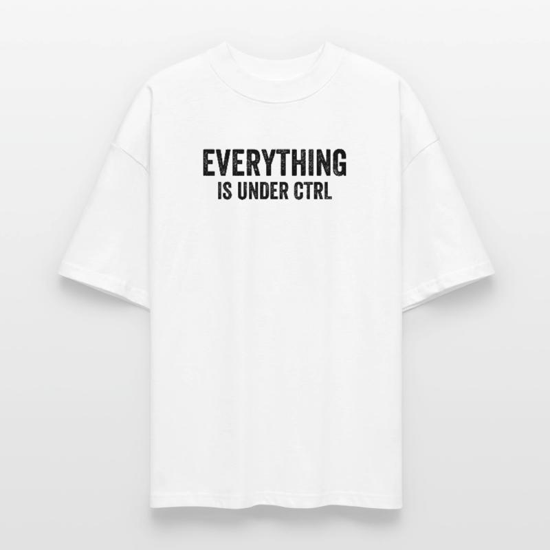 Everything Is Under CTRL Stanley/Stella Oversized Unisex Organic T-shirt Blaster 2.0