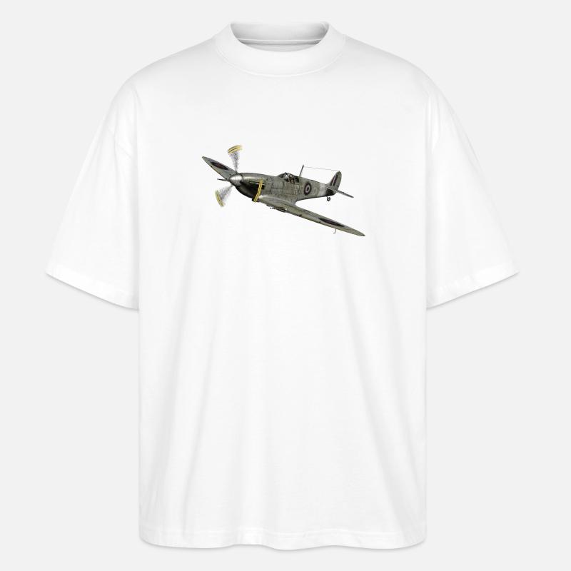 Spitfire - Stanley/Stella Oversized Unisex Bio T-Shirt Blaster 2.0 - Weiß
