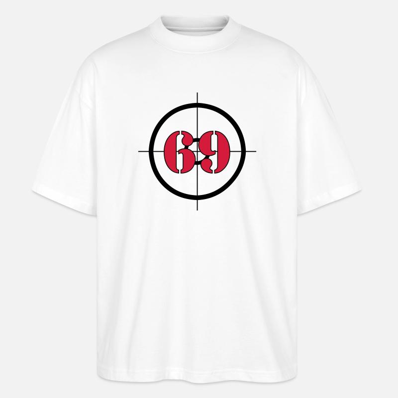 Représente : 69 - T-shirt bio Blaster 2.0 coupe oversize Stanley/Stella Unisexe - blanc