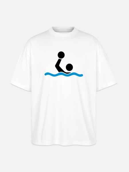 water polo - Stanley/Stella Oversized Unisex Organic T-shirt Blaster 2.0 - white