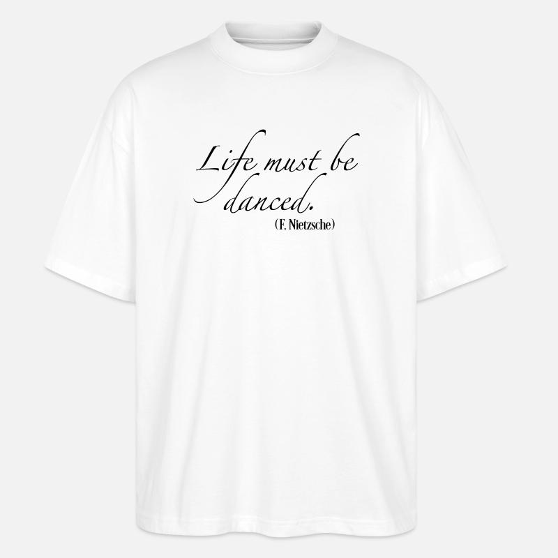 dance - Stanley/Stella Oversized Unisex Organic T-shirt Blaster 2.0 - white