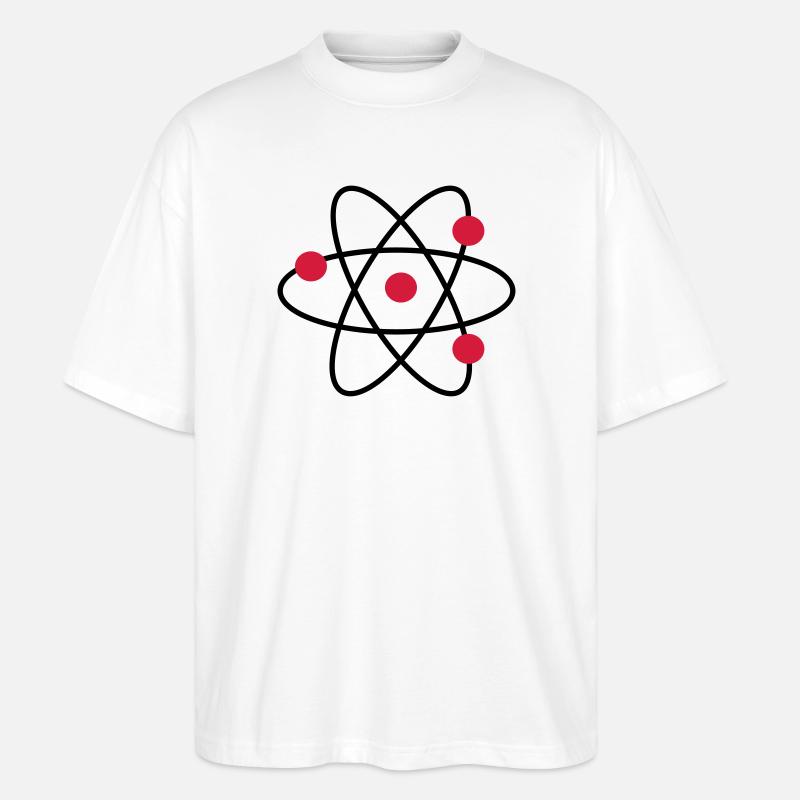 atom - Stanley/Stella Oversized Unisex Organic T-shirt Blaster 2.0 - white