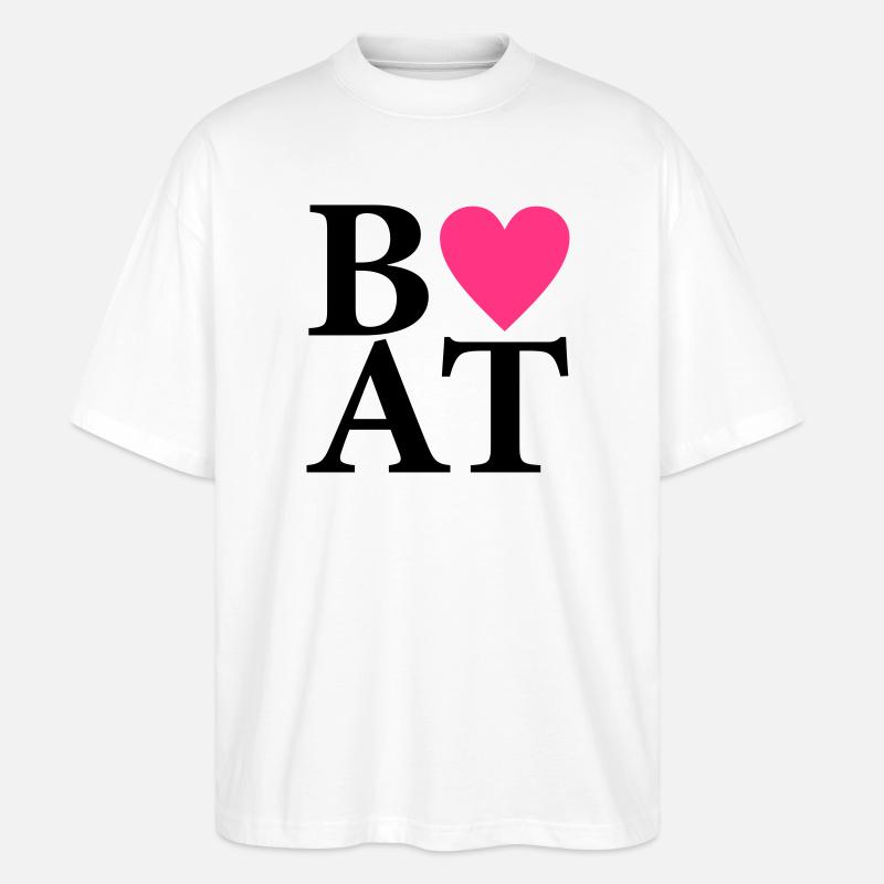 Boot - Stanley/Stella Oversized Unisex Bio T-Shirt Blaster 2.0 - Weiß