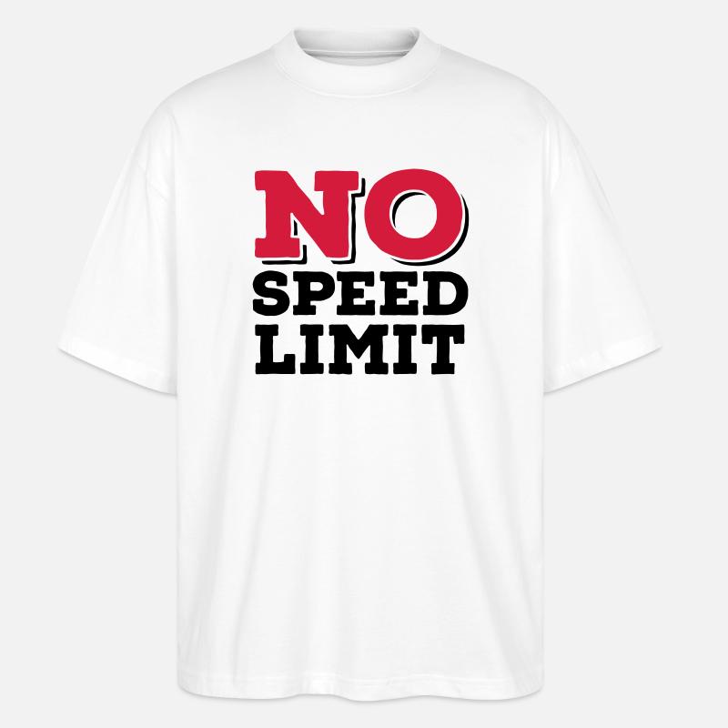 6061912 121780076 speed2 - Stanley/Stella Oversized Unisex Bio T-Shirt Blaster 2.0 - Weiß