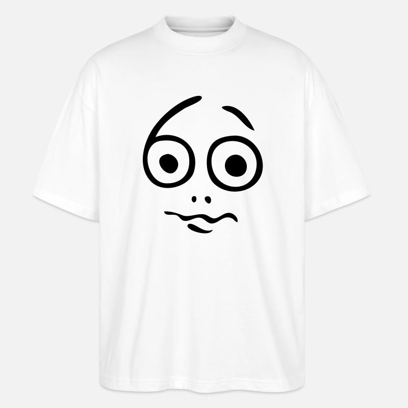 Aide, il ya 60 ans! - T-shirt bio Blaster 2.0 coupe oversize Stanley/Stella Unisexe - blanc