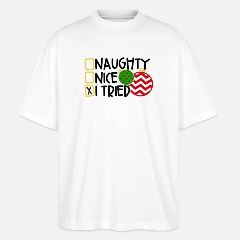Noël - T-shirt bio Blaster 2.0 coupe oversize Stanley/Stella Unisexe - blanc