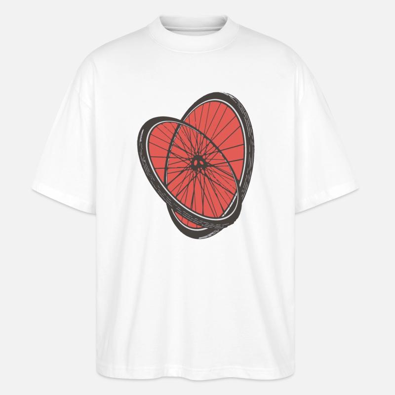 Das ist Amore - Stanley/Stella Oversized Unisex Bio T-Shirt Blaster 2.0 - Weiß
